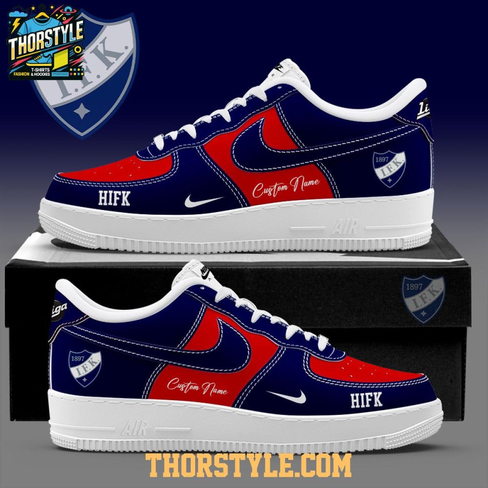 Helsingfors Ifk Club 1897-2025 Champions Personalized Air Force 1 Shoes
