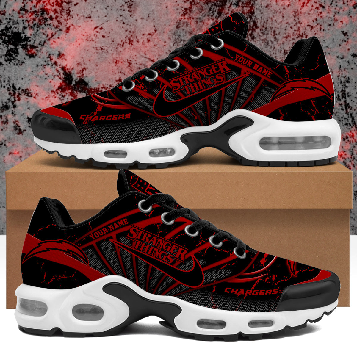 LVG Stranger Things Personalized Air Max Shoes