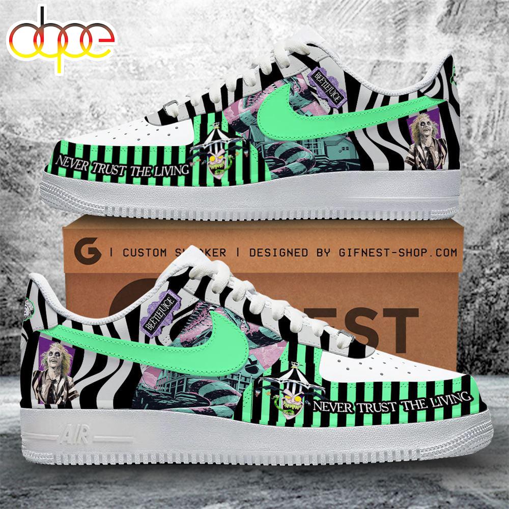 Beetlejuice Air Force 1 Sneaker   Gift For Christmas