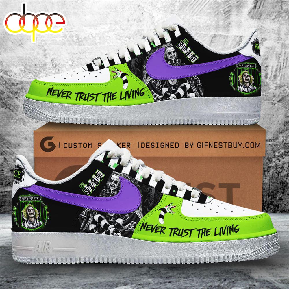 Beetlejuice Air Force 1 Sneaker Gift For Christmas  Gift For Christmas
