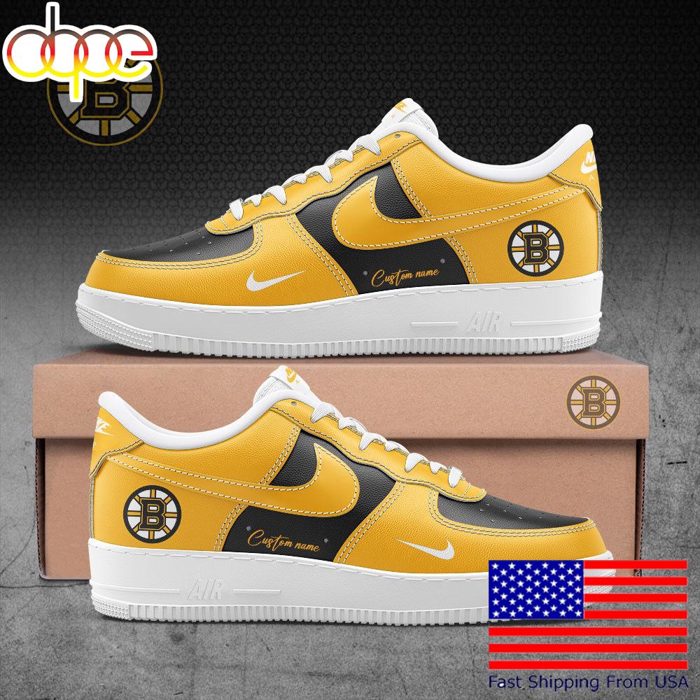 Boston Bruins Unceasing Footsteps, Passion Leads The Way Custom Name Air Force 1 Shoes, Best Sneakers For Walking