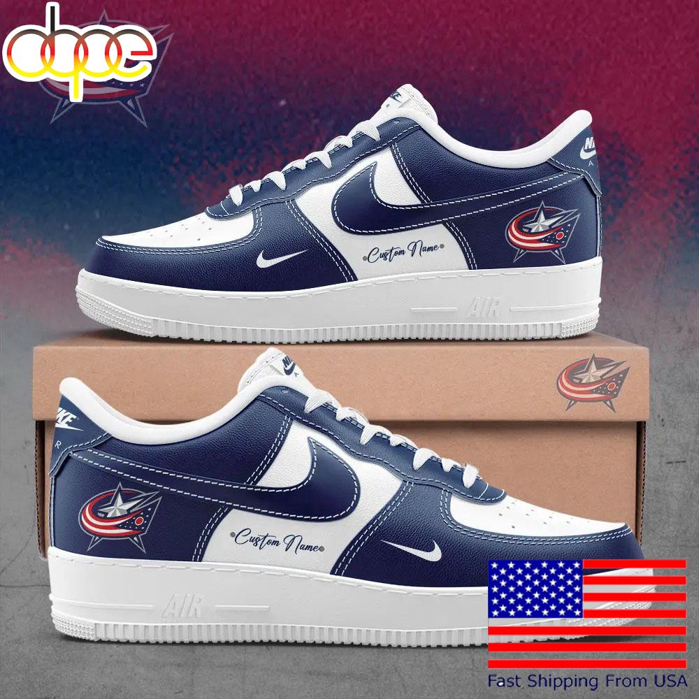 Columbus Blue Jackets Every Match Is A Battle Custom Name Air Force 1 Shoes, Best Sneakers For Walking