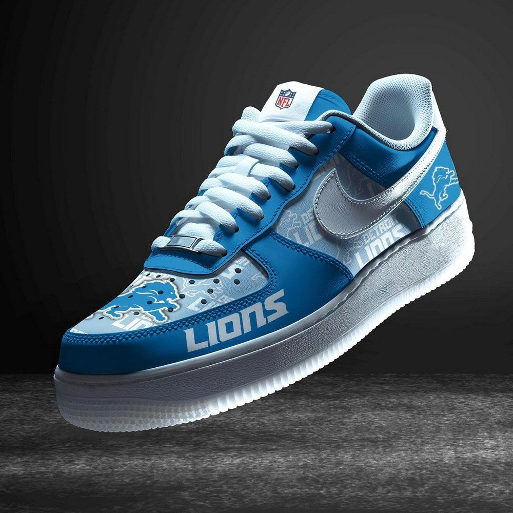 Detroit Lions Personalized Version 11 AF1 Shoes