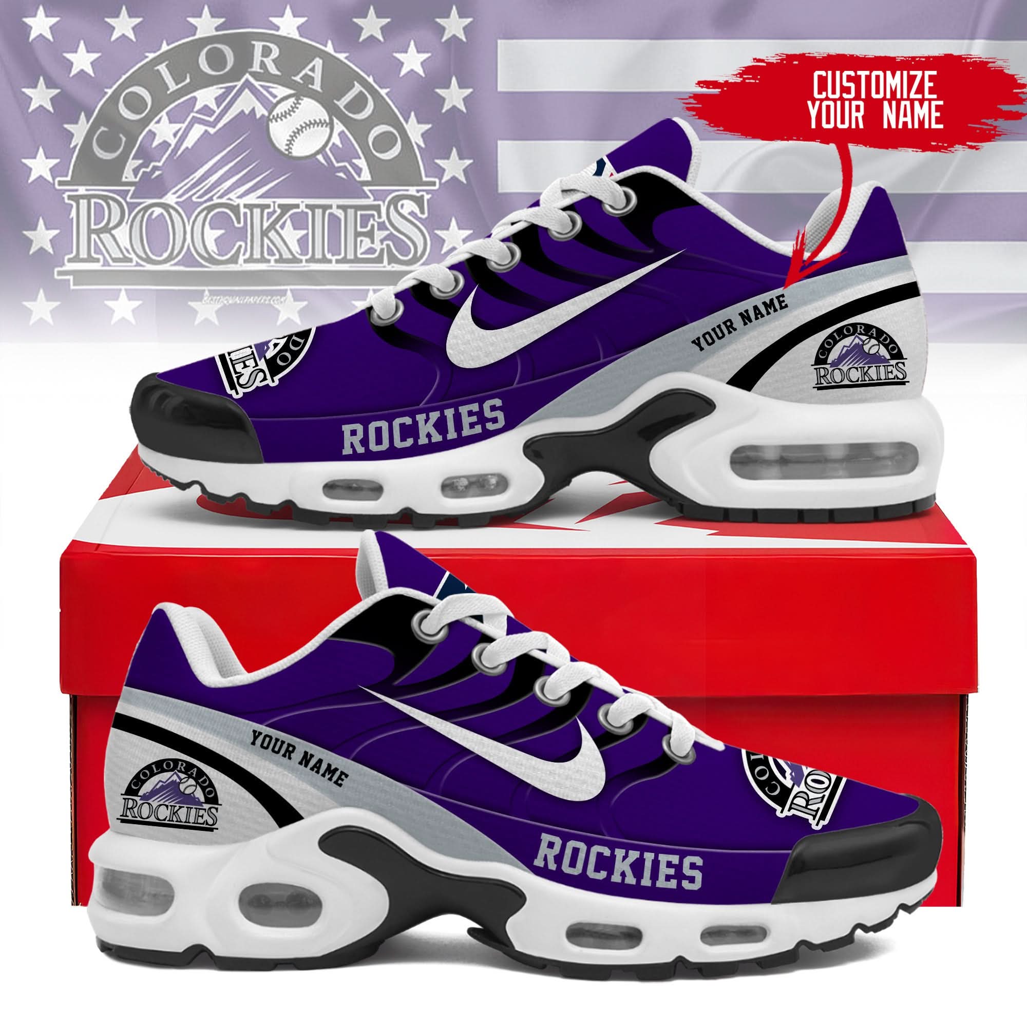 CR | Personalized Air Max Shoes TD 300525
