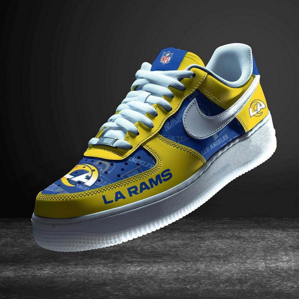 Los Angeles Rams Personalized Version 7 AF1 Shoes