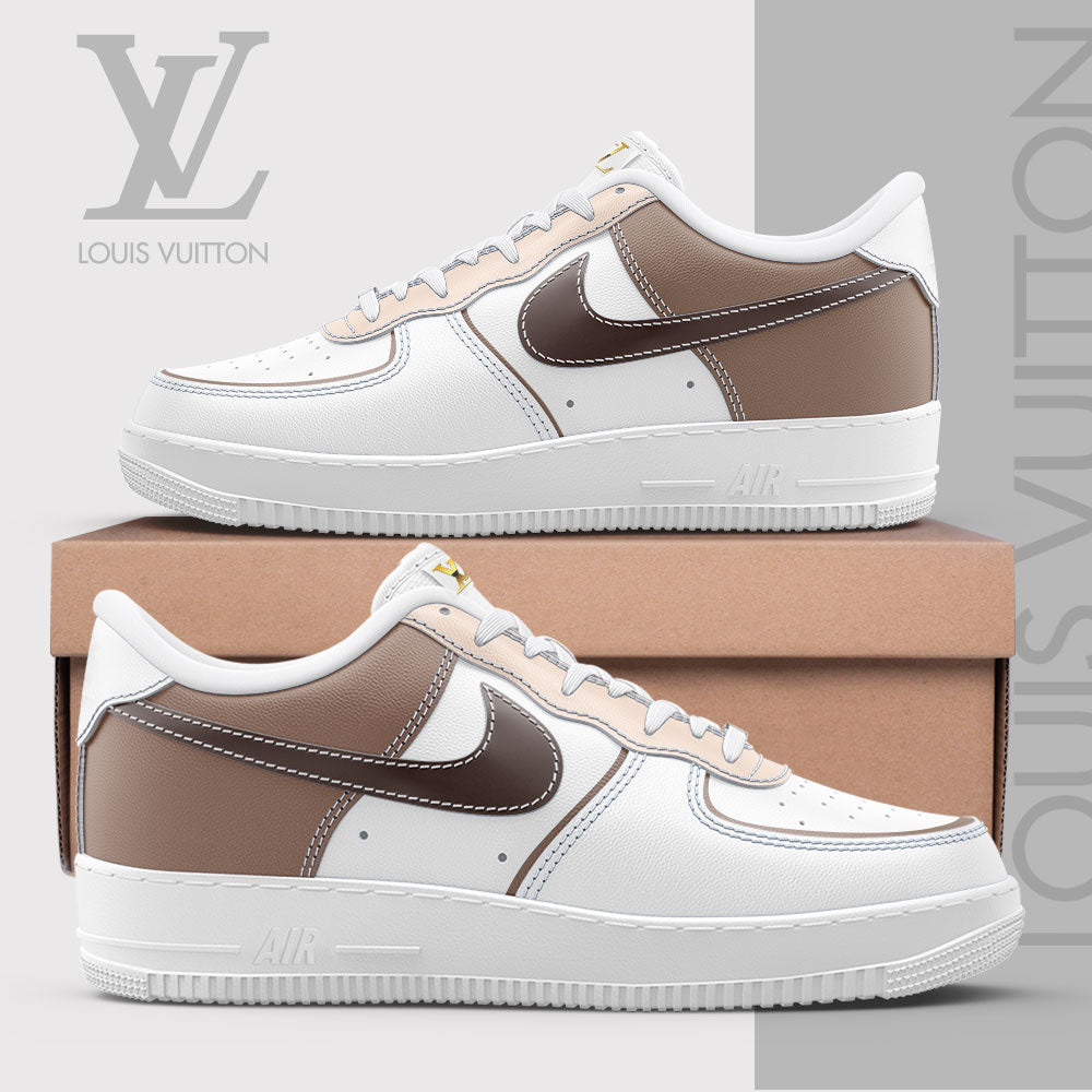 Louis Vuitton Lv Air Force 1 Sneakers Shoes Hot Gift For Men Women Ly24092004