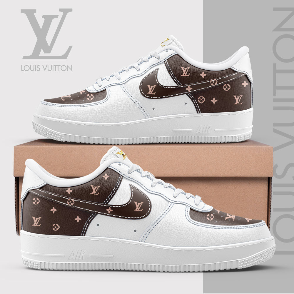 Louis Vuitton Lv Air Force 1 Sneakers Shoes Hot Gift For Men Women Ly24092014