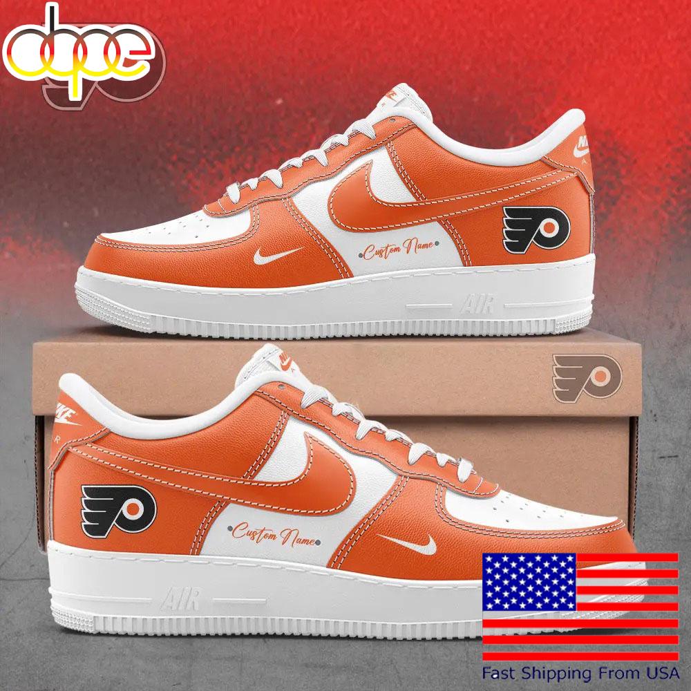 Philadelphia Flyers Custom Name For Fans Air Force 1 Shoes, Best Sneakers For Walking