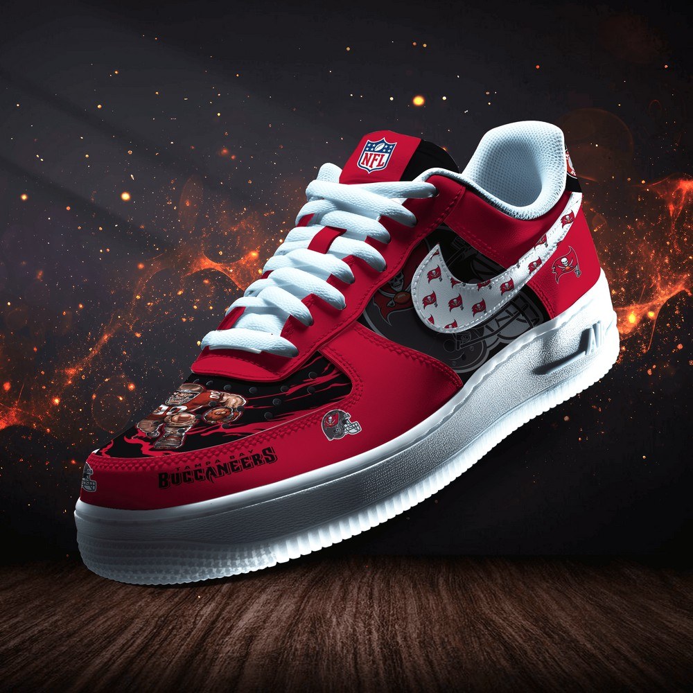 Tampa Bay Buccaneers Personalized Version 3 AF1 Shoes